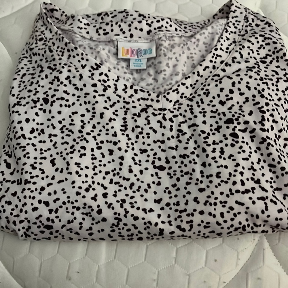 Long sleeve swing dress.